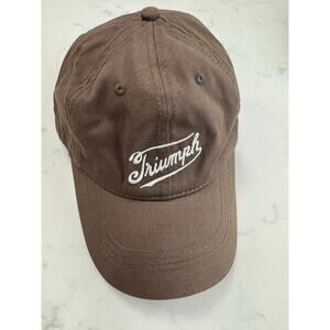 Lucky Brand Baseball Hat Men's Brown Cotton Triumph Motorcycles Strapback Biker